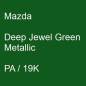 Preview: Mazda, Deep Jewel Green Metallic, PA / 19K.